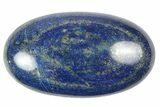 Polished Lapis Lazuli Palm Stone - Pakistan #250658-1